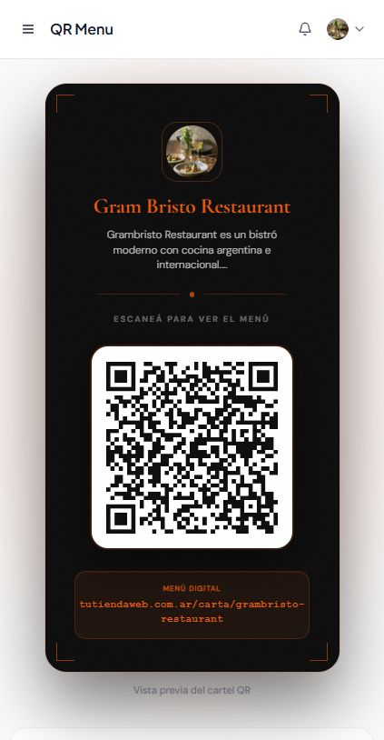 Código QR único del comercio